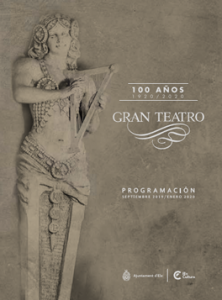 Portada Folleto Gran Teatro de elche 2019 -2020