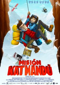 Cartel de la pelicula Mision en Katmandu
