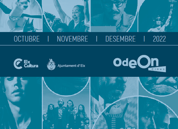 Folleto Odeon Elche octurbre, noviembre y diciembre 2022